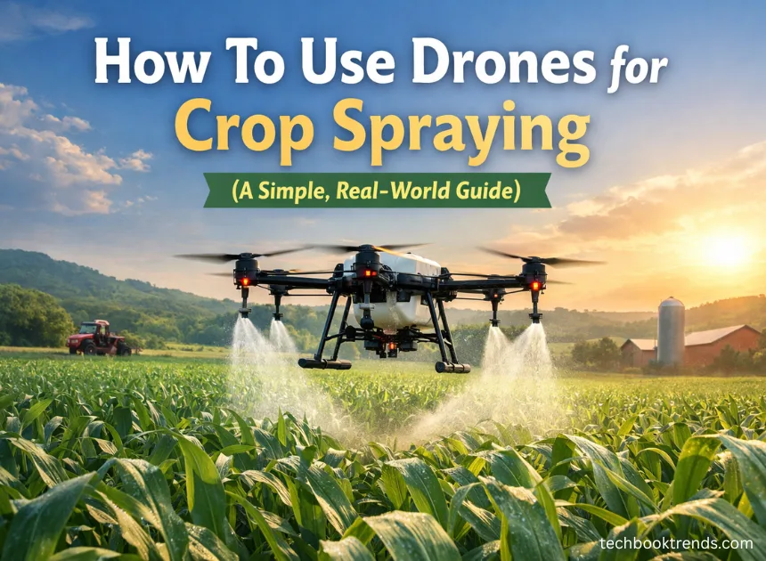 How To Use Drones for Crop Spraying (No Fancy Talk)