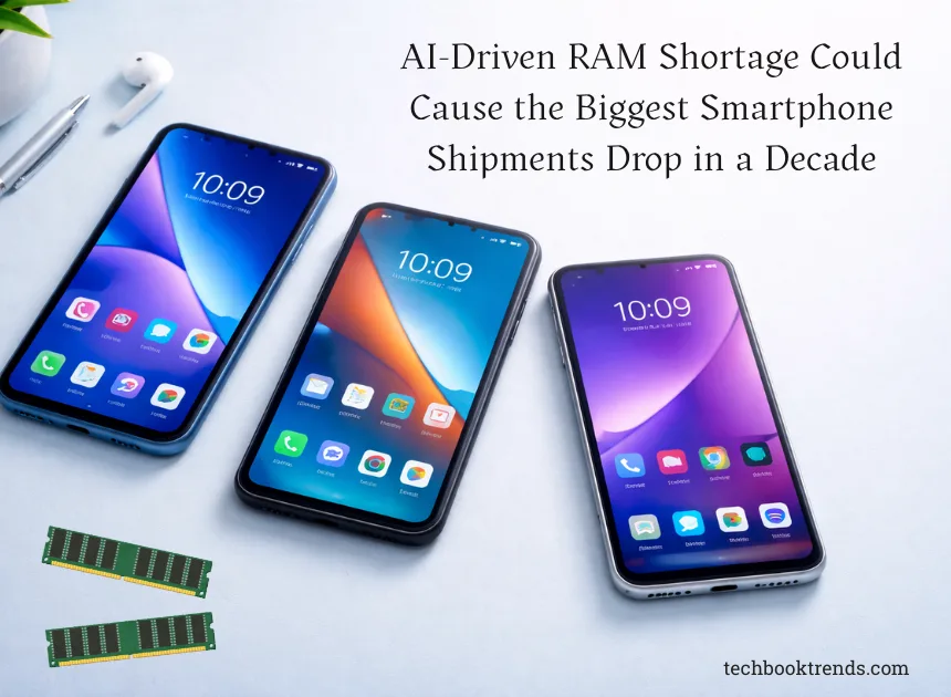 AI-Driven RAM Shortage Could Cause the Biggest Smartphone Shipments Drop in a Decade