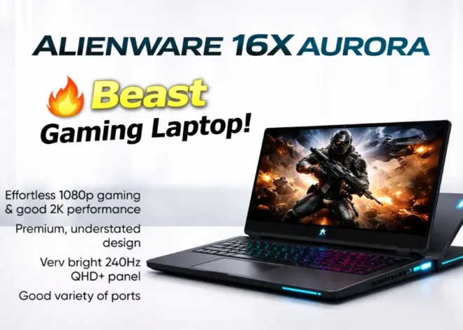 Alienware 16X Aurora Review: Powerful Gaming Laptop with Premium Feel