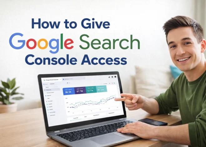 How to Give Google Search Console Access