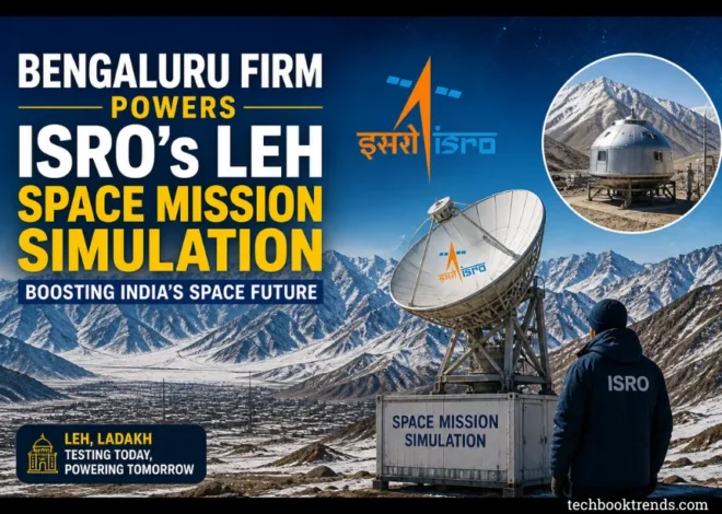 Bengaluru Firm Powers ISRO’s Leh Space Mission Simulation
