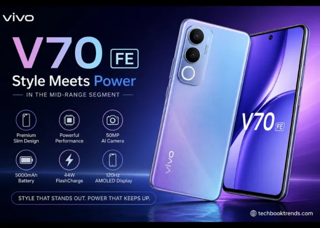 Vivo V70 FE: Style Meets Power in the Mid-Range Segment