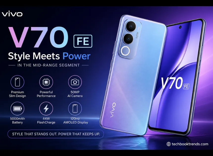 Vivo V70 FE: Style Meets Power in the Mid-Range Segment