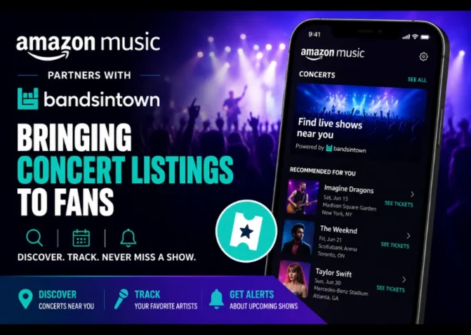 Amazon Music Partners with Bandsintown to Bring Concert Listings to Fans