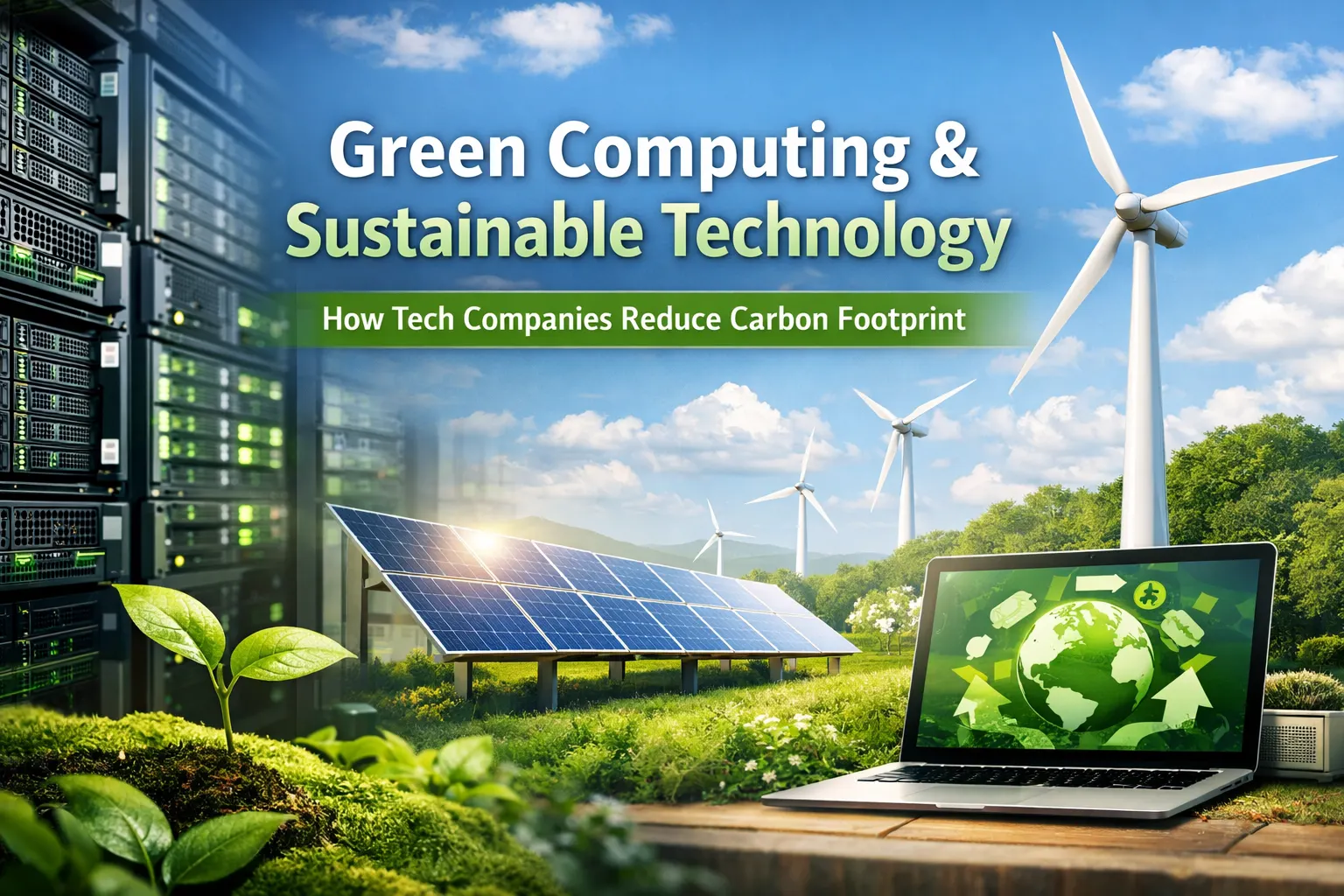 What Is Green Computing? How Tech Companies Are Reducing Carbon Footprint