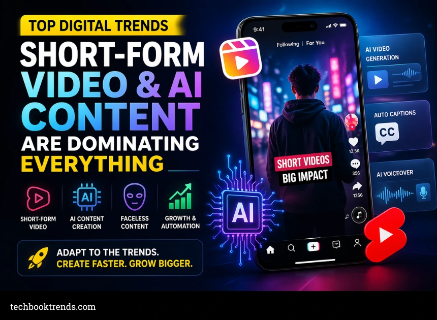 Digital Trends in Content Creation: Why Short-Form Video is Dominating Everything