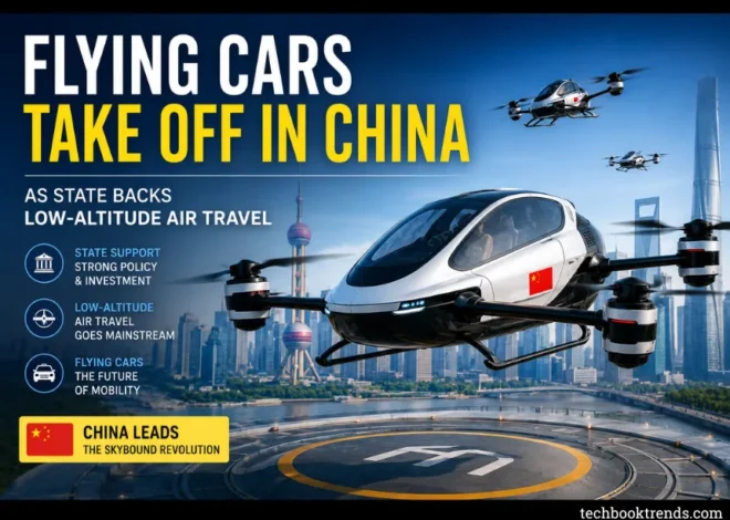Flying Cars Take Off in China as State Backs Low-Altitude Air Travel