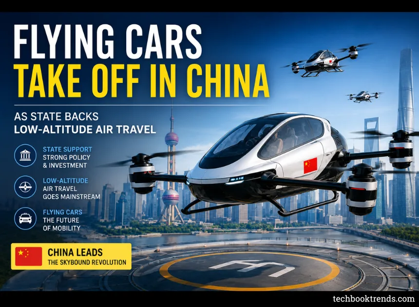 Flying Cars Take Off in China as State Backs Low-Altitude Air Travel