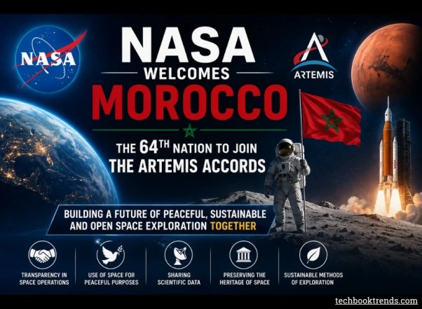 NASA Welcomes Morocco – The 64th Nation To Join The Artemis Accords 