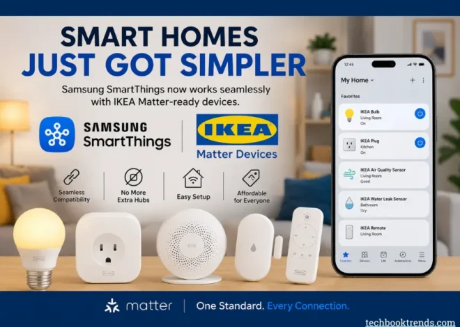 Samsung SmartThings Network Will Be Friends With IKEA’s Matter-Ready Devices 