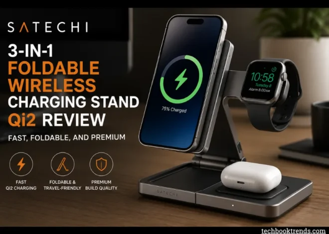 Satechi 3-in-1 Foldable Wireless Charging Stand Qi2 Review: Fast, Foldable, and Premium