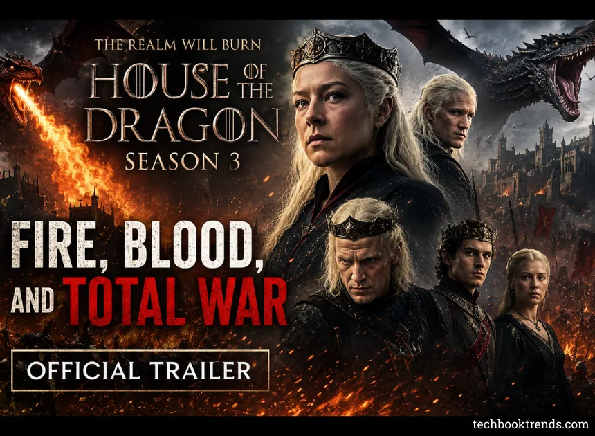 House of the Dragon Season 3 Trailer — Fire, Blood, and Total War