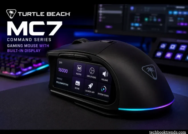 Turtle Beach Put a Controls Display on Its Command Series MC7 Gaming Mouse 