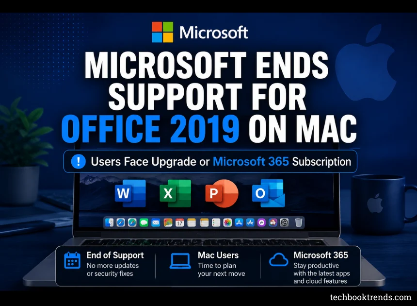 Microsoft Ends the Road for Office 2019 on Mac Users