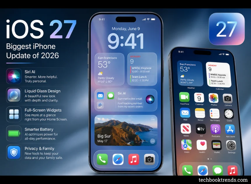 iOS 27: Siri AI, New Design, Battery Features & Release Date