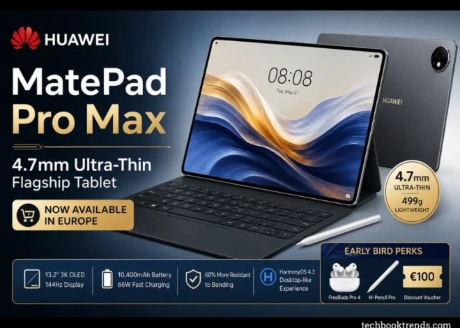 Tech Alert: Huawei’s Super Thin Flagship Tablet Is Now on Sale in Europe