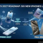 rumored six new iPhones in 2027 split release roadmap