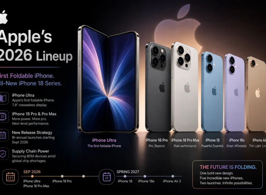 The Big Apple Shake-Up: Foldable ‘iPhone Ultra’ and a Radical New Release Roadmap Revealed