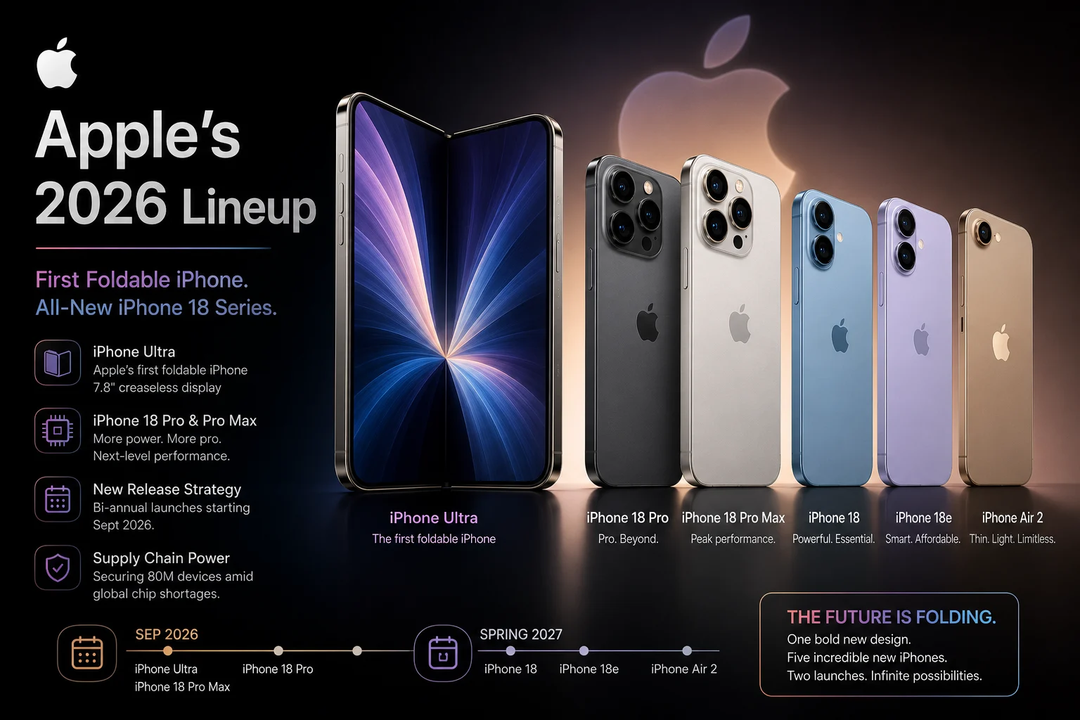 The Big Apple Shake-Up: Foldable ‘iPhone Ultra’ and a Radical New Release Roadmap Revealed