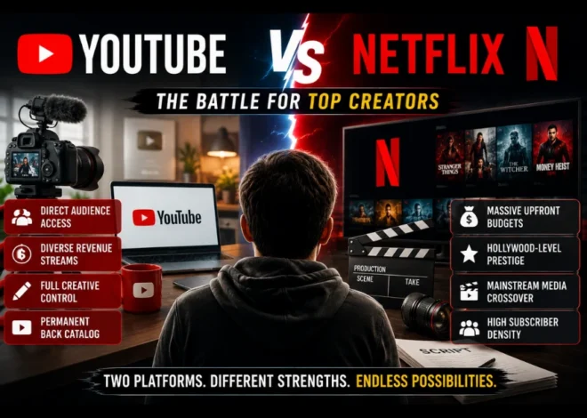 YouTube’s Strategy to Keep Top Creators From Being Lured Away by Netflix