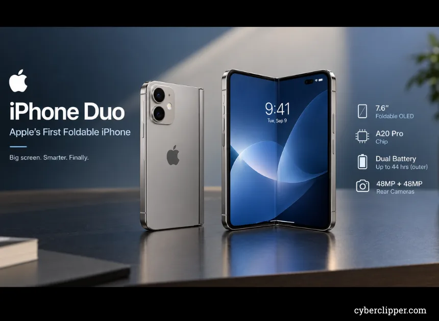 iPhone Duo Is Apple’s First Foldable, and It Costs ₹2,99,900 in India